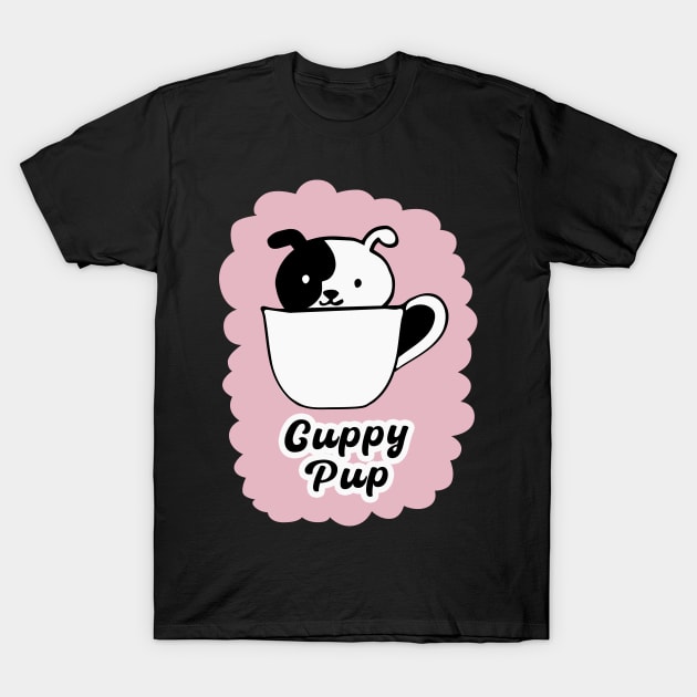 Cuppy Pup T-Shirt by ilygraphics